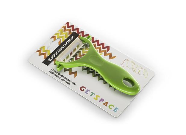 Descascador de Cerâmica GetSpace - Verde Menor preço em Descascador de Cerâmica GetSpace - Verde
