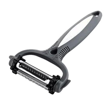 Descascador de Legumes e Frutas 3 em 1 Magic Peeler - Thata Esportes Menor preço em Descascador de Legumes e Frutas 3 em 1 Magic Peeler - Thata Esportes