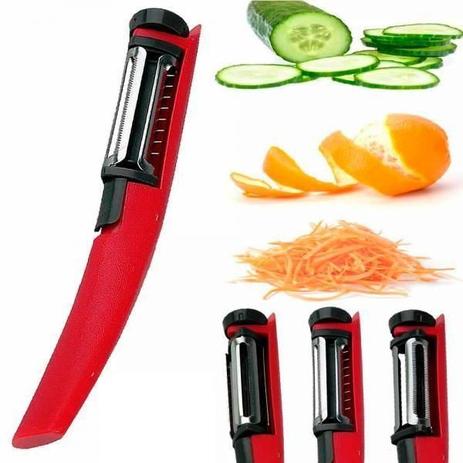 Descascador De Legumes e Frutas 3 Lâminas Uny Gift é boa?
