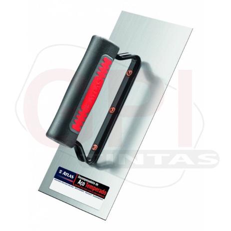 Desempenadeira Aço Temperado Lisa 12x25 C.fec - 143 - Pinceis Atlas Menor preço em Desempenadeira Aço Temperado Lisa 12x25 C.fec - 143 - Pinceis Atlas