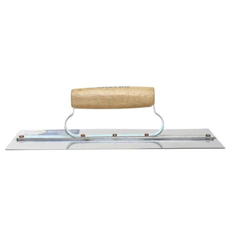 Desempenadeira de Aço Inox para Gesso 12 X 30 Cm - Castor Menor preço em Desempenadeira de Aço Inox para Gesso 12 X 30 Cm - Castor