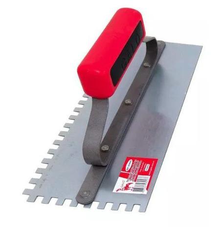 Desempenadeira De Aço Temperado Dentada Para Pisos - Galo Menor preço em Desempenadeira De Aço Temperado Dentada Para Pisos - Galo