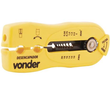 Desencapador Fixo Para Fios E Cabos - 3662122000 Vonder Menor preço em Desencapador Fixo Para Fios E Cabos - 3662122000 Vonder