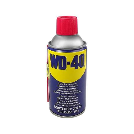 Desengripante Anti-ferrugem WD-40 300 ML WD-40 Menor preço em Desengripante Anti-ferrugem WD-40 300 ML WD-40