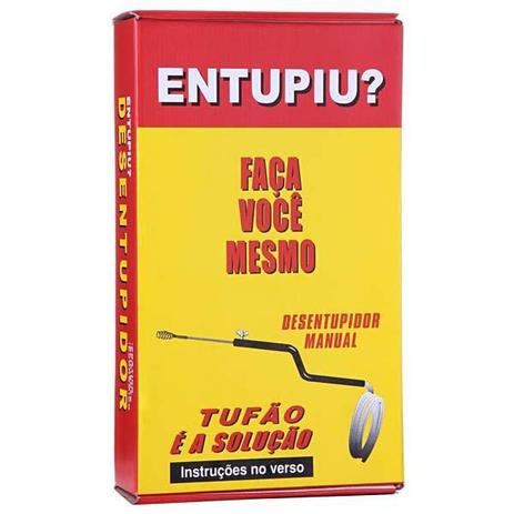 Desentupidor de Canos e Encanamentos Flexível 15 Metros Tufão III - Overtime Menor preço em Desentupidor de Canos e Encanamentos Flexível 15 Metros Tufão III - Overtime
