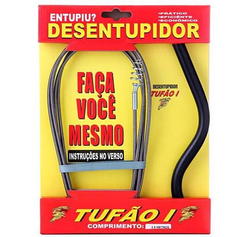 Desentupidor de Canos e Encanamentos Flexível 5 Metros Tufão I - Overtime Menor preço em Desentupidor de Canos e Encanamentos Flexível 5 Metros Tufão I - Overtime