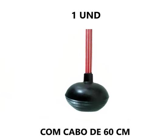 Desentupidor Wc De Banheiro De Vaso Sanitário Com Cabo De 60 Cm - MTM Menor preço em Desentupidor Wc De Banheiro De Vaso Sanitário Com Cabo De 60 Cm - MTM