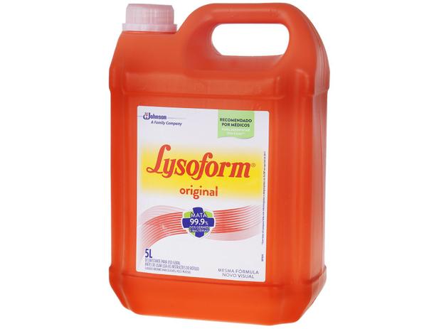 Desinfetante Lysoform Bruto - 5L Menor preço em Desinfetante Lysoform Bruto - 5L