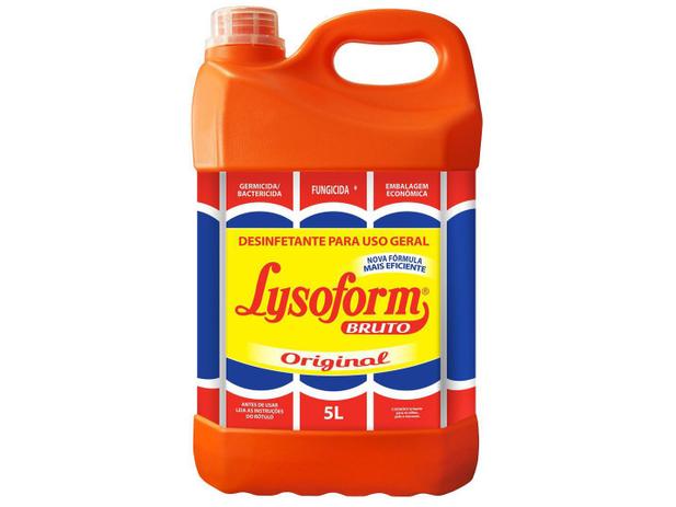 Desinfetante Lysoform Bruto - 5L - Desinfetante - Magazine Luiza