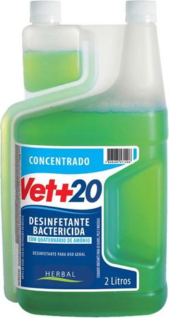 Menor preço em Desinfetante Vet + 20 Bactericida - Herbal - Vet+20