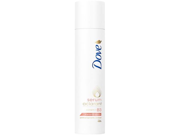 Desodorante Aerosol Antitranspirante Dove - Serum Aclarant 110ml Menor preço em Desodorante Aerosol Antitranspirante Dove - Serum Aclarant 110ml