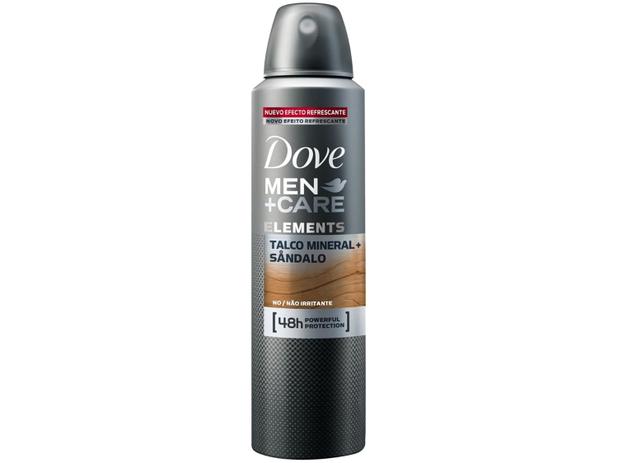 Desodorante Aerosol Antitranspirante Masculino - Dove Men+Care Talco Mineral e Sândalo 150ml é ruim? Desodorante Aerosol Antitranspirante Masculino - Dove Men+Care Talco Mineral e Sândalo 150ml é boa?