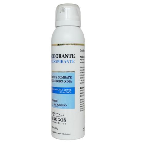 Desodorante aerosol antitrasnpirante ligia kogos é boa?