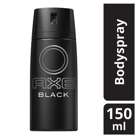 Desodorante Aerosol Axe Body Spray Black 150ml/90g Menor preço em Desodorante Aerosol Axe Body Spray Black 150ml/90g