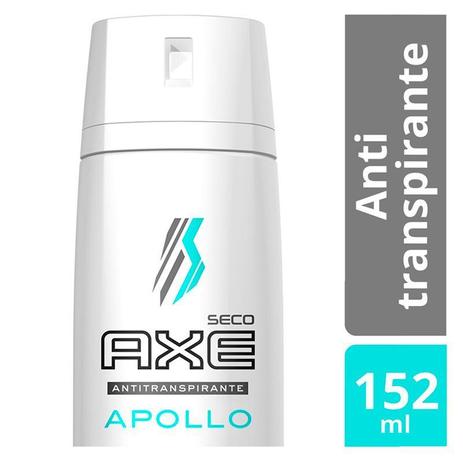 Desodorante Aerosol Axe Seco Apollo 150ml/90g Menor preço em Desodorante Aerosol Axe Seco Apollo 150ml/90g