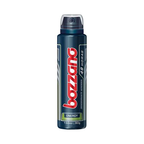 Desodorante aerosol bozzano 48h - energy 150ml Menor preço em Desodorante aerosol bozzano 48h - energy 150ml