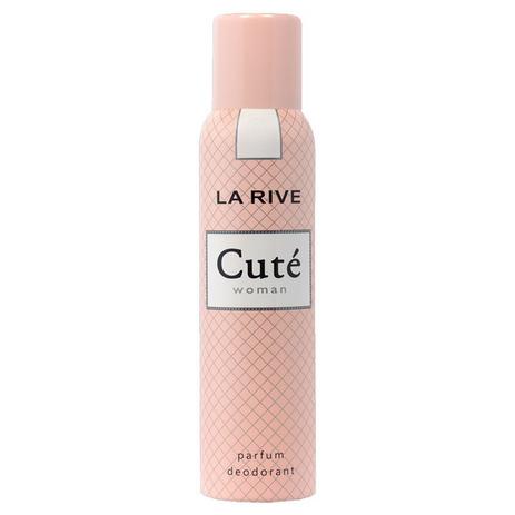 Desodorante Aerosol Cuté La Rive Feminino 150 ml Menor preço em Desodorante Aerosol Cuté La Rive Feminino 150 ml