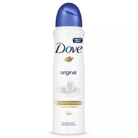 Desodorante Aerosol Dove 48h Original - 150ml Menor preço em Desodorante Aerosol Dove 48h Original - 150ml