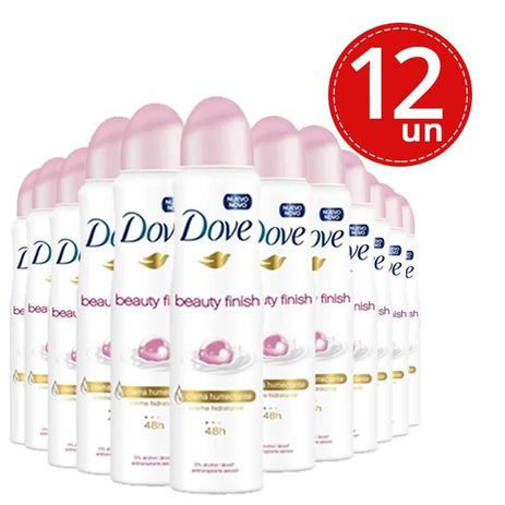 Desodorante Aerosol Dove Beauty Finish 150ml/89g Leve 12 Pague 8 Menor preço em Desodorante Aerosol Dove Beauty Finish 150ml/89g Leve 12 Pague 8