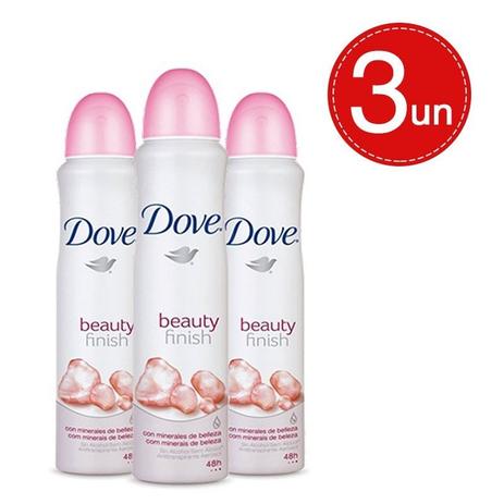 Desodorante Aerosol Dove Beauty Finish 89g/150ml Leve 3 Pague 2 é boa?