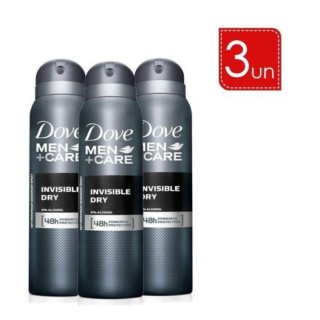 Desodorante Aerosol Dove Men Invisible Dry 89g/150ml Leve 3 Pague 2 é boa?