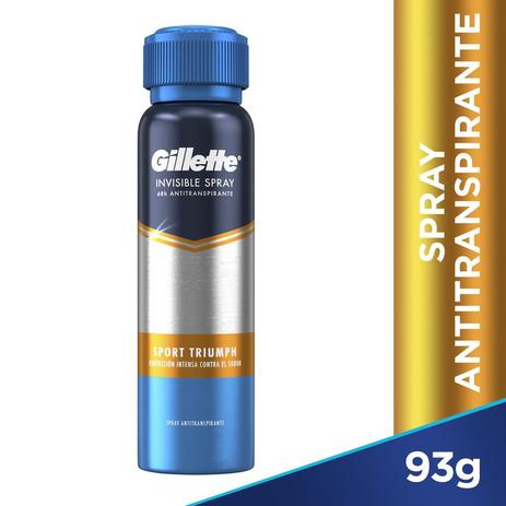 Desodorante Aerosol Gillette Sport Triump Gillette 93g Menor preço em Desodorante Aerosol Gillette Sport Triump Gillette 93g