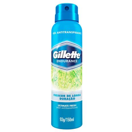 Desodorante Aerosol Gillette Ultimate Fresh - 150ml Menor preço em Desodorante Aerosol Gillette Ultimate Fresh - 150ml