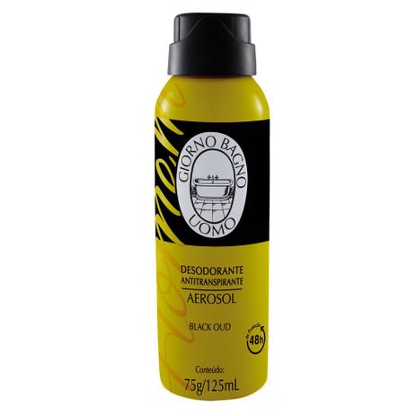 Desodorante Aerosol Giorno Uomo Masculino - Black Oud Menor preço em Desodorante Aerosol Giorno Uomo Masculino - Black Oud