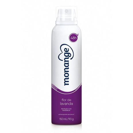 Desodorante Aerosol Monange Flor De Lavanda 90g Menor preço em Desodorante Aerosol Monange Flor De Lavanda 90g