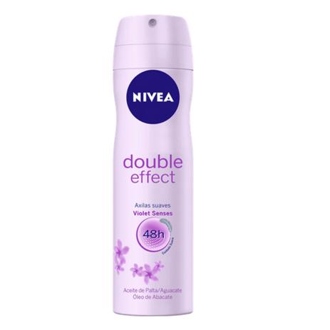 Desodorante aerosol nivea 150ml feminino double effect - Sem marca Menor preço em Desodorante aerosol nivea 150ml feminino double effect - Sem marca
