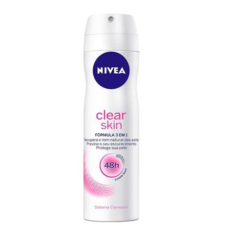 Desodorante Aerosol Nivea Dermo Clareador 150ml - Nívea Menor preço em Desodorante Aerosol Nivea Dermo Clareador 150ml - Nívea