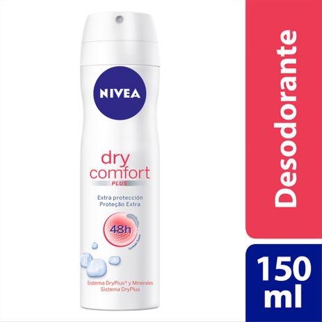 Desodorante Aerosol Nivea Dry Comfort 90g Menor preço em Desodorante Aerosol Nivea Dry Comfort 90g