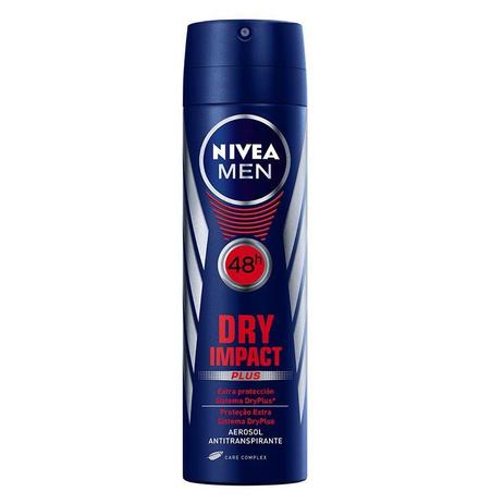 Desodorante Aerosol Nivea Dry Impact Plus 150ml - Nívea Menor preço em Desodorante Aerosol Nivea Dry Impact Plus 150ml - Nívea