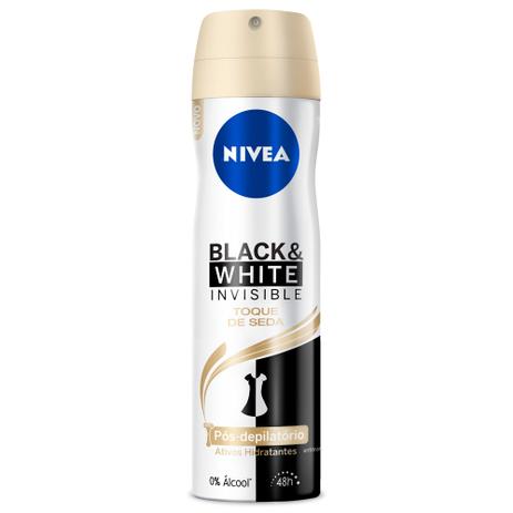 Desodorante Aerosol Nivea Feminino BlackWhite Toque de Seda 150ml é boa?