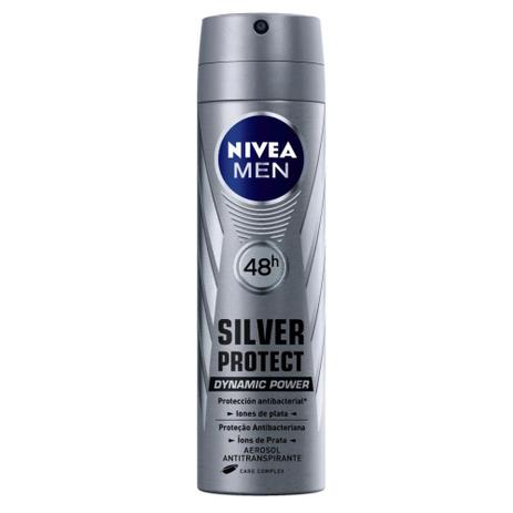 Desodorante Aerosol Nivea For Men Silver Protection - 93g Menor preço em Desodorante Aerosol Nivea For Men Silver Protection - 93g