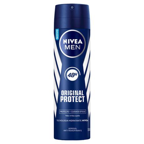 Desodorante Aerosol Nivea Men Original Protect 150ml Menor preço em Desodorante Aerosol Nivea Men Original Protect 150ml
