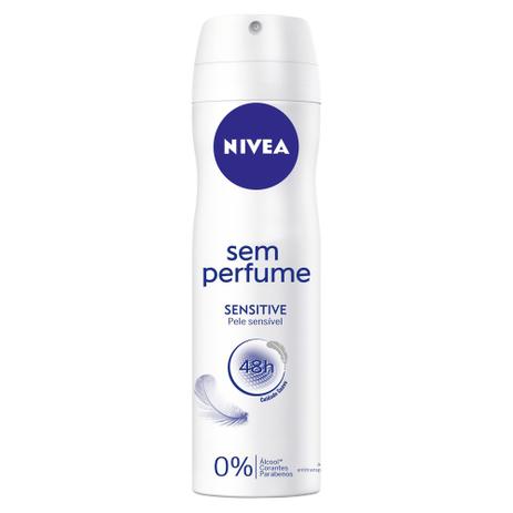 Desodorante Aerosol Nivea Sensitive Sem Perfume 150ml - Nívea Menor preço em Desodorante Aerosol Nivea Sensitive Sem Perfume 150ml - Nívea