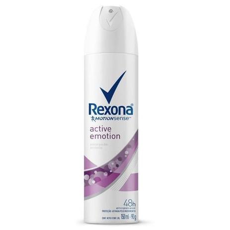Desodorante Aerosol Rexona Feminino Active Emotion 90g - Unilever é boa?