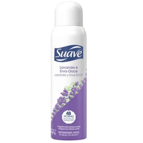 Desodorante aerosol suave 88g fem lavanda e erva doce - Sem marca Menor preço em Desodorante aerosol suave 88g fem lavanda e erva doce - Sem marca