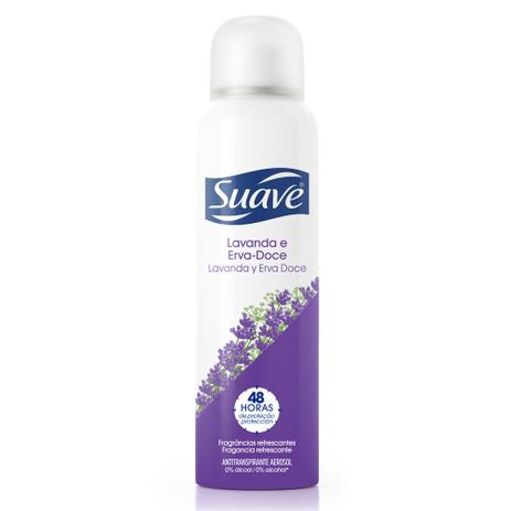 Desodorante Aerosol Suave Feminino Lavanda e Erva-Doce 150ml Menor preço em Desodorante Aerosol Suave Feminino Lavanda e Erva-Doce 150ml