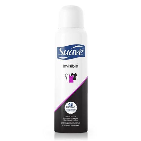 Desodorante Aerosol Suave Invisible 87g Menor preço em Desodorante Aerosol Suave Invisible 87g
