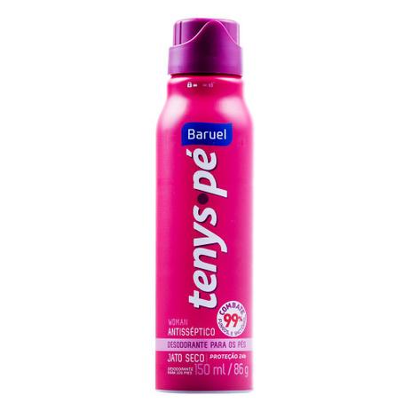 Desodorante Aerosol Tenys Pé Woman - 150ml Menor preço em Desodorante Aerosol Tenys Pé Woman - 150ml