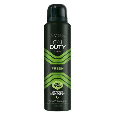 Desodorante Aerossol Antitranspirante On Duty Men Fresh - 150ml é boa?