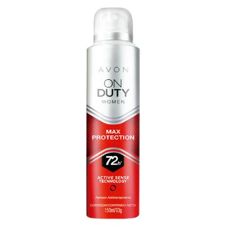 Desodorante Aerossol Antitranspirante On Duty Women Max Protection - 150ml Menor preço em Desodorante Aerossol Antitranspirante On Duty Women Max Protection - 150ml