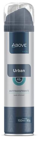 Desodorante Antitranspirante Above Men Urban 150ml Menor preço em Desodorante Antitranspirante Above Men Urban 150ml