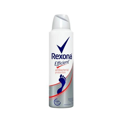 Desodorante Antitranspirante Aerosol para Pés Rexona Efficient 153ml Menor preço em Desodorante Antitranspirante Aerosol para Pés Rexona Efficient 153ml
