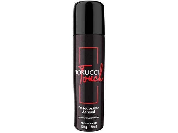 Desodorante Antitranspirante Aerossol Fiorucci - Touch Masculino Oriental Amadeirado 170ml Menor preço em Desodorante Antitranspirante Aerossol Fiorucci - Touch Masculino Oriental Amadeirado 170ml