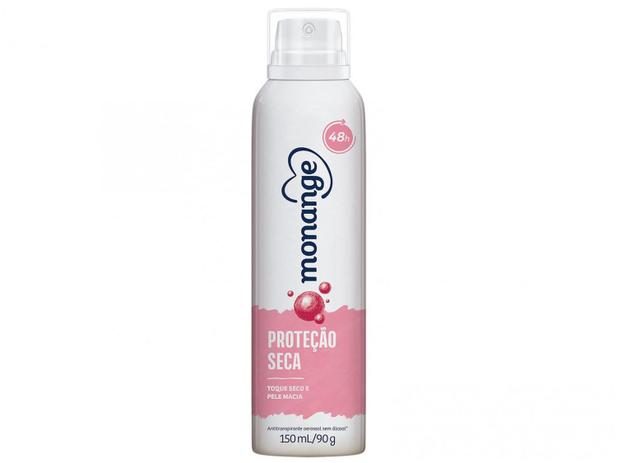 Desodorante Antitranspirante Aerossol Monange - Proteção Seca Feminino 48 Horas Floral 150ml Menor preço em Desodorante Antitranspirante Aerossol Monange - Proteção Seca Feminino 48 Horas Floral 150ml