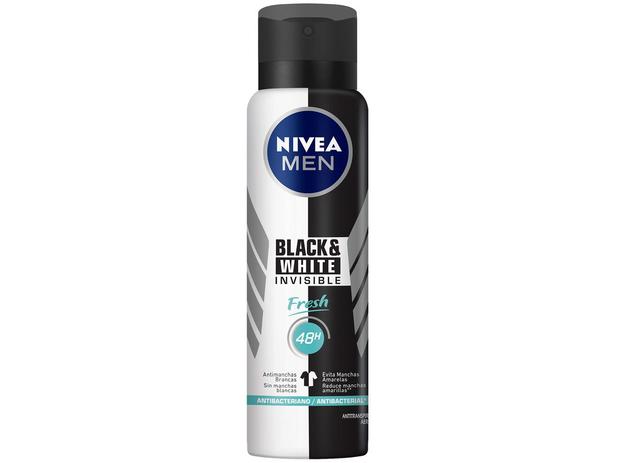 Menor preço em Desodorante Antitranspirante Aerossol Nivea - Invisible for Black White Fresh 150ml