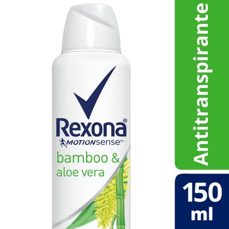 Desodorante Antitranspirante Aerossol Rexona Bamboo 150ml é boa?